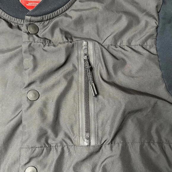 Nike Tech Bonded Short Sleeve Button Down Shirt Black Mens S - Picture 5 of 9